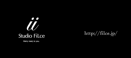 StudioFiLce様HPデザイン