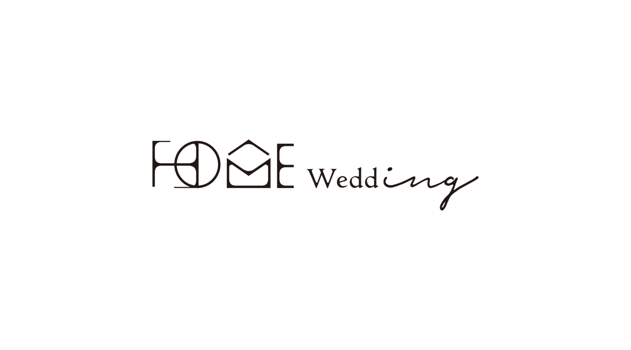 HOME Wedding LogoDesign