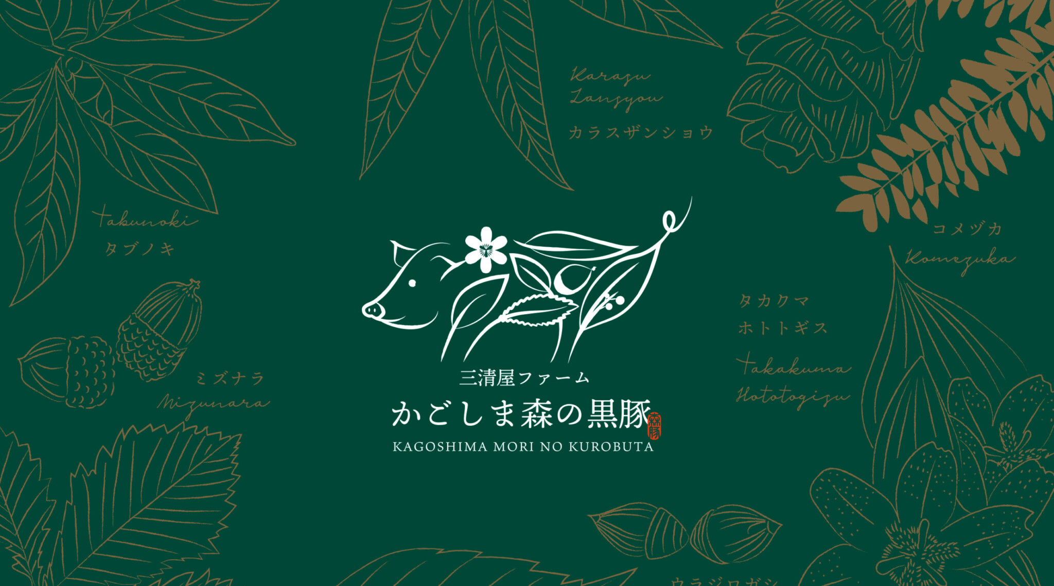 三清屋ファームかごしま森の黒豚　ブランディングー前半